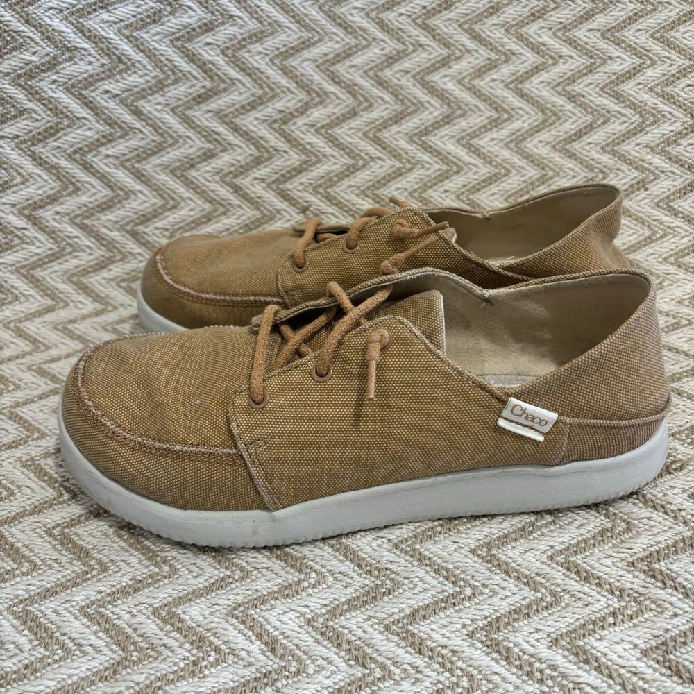 Chaco Women's Chillos Slip On Canvas Sneaker Doe Size 9.5 - Picture 4 of 10